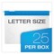 Pendaflex 1/5-Cut Tabs Letter Size Poly Hanging Folders - Assorted Colors (25/Box)